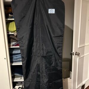 Prada Elegant Black Fabric garment bag